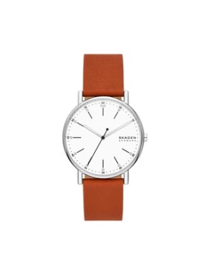 Skagen Zegarek Signatur SKW6903 Brązowy