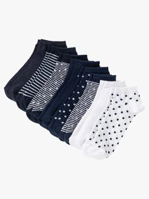Skareptki do sneakersów (8 par) z bawełny organicznej bonprix
