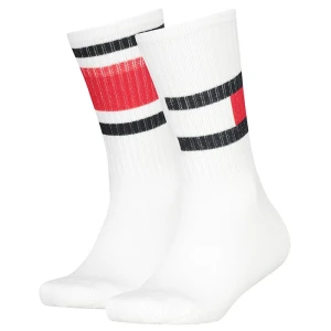 Zdjęcie produktu Skarpetki 2 pary Kids Flag 2P Middle White 394020001 300 039 (TH310-b) Tommy Hilfiger