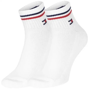 Zdjęcie produktu Skarpetki 2 pary TH Uni Tj Quarter 2P Iconic White 701228177 001 (TH1290-c) Tommy Hilfiger