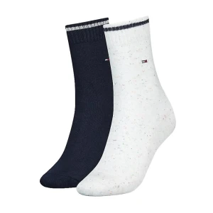 Skarpetki 2 pary Th Women Sock 2P Neppy Gif White 701220710 001 039 (TH663-a) Tommy Hilfiger