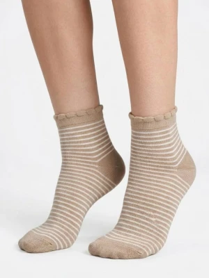 Skarpetki bawełniane z pikotką - Scp Stripes MARILYN