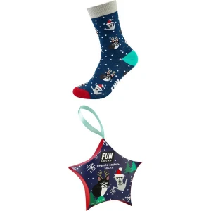 Skarpetki Christmas Star Box Funsocks
