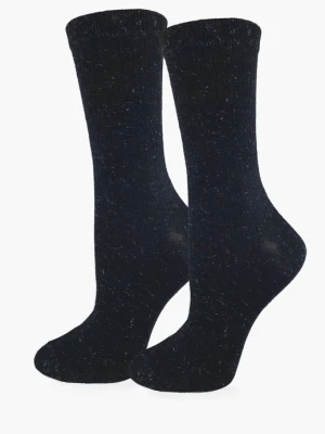 Skarpetki damskie bawełniane z lurexem - SC F67 MARILYN