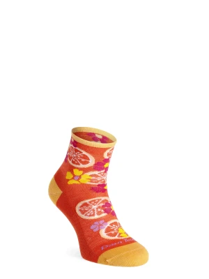 Skarpetki damskie Darn Tough Fruit Stand Shorty Lightweight - grapefruit