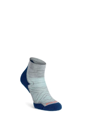 Skarpetki damskie Smartwool Run Targeted Cushion Ankle Socks - l. gray