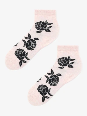 Skarpetki damskie z grafiką róż SL Roses Marilyn
