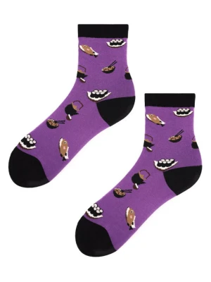 Skarpetki damskie ze świątecznym sushi SL Santa Sushi 2 Marilyn