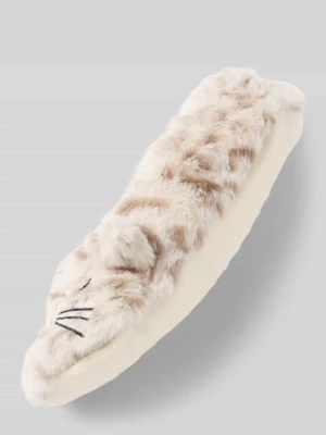Skarpetki do przytulania z wypustkami model 'Cat' CAPELLI NEW YORK Złamany biały