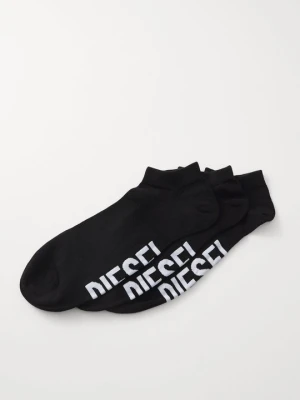 Skarpetki do sneakersów Diesel czarny