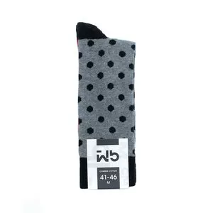 "Skarpetki Lifestyle Black Cement Dot (SP-SK-0022-WB)" Skarpety