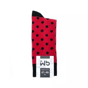 "Skarpetki Lifestyle Bred Team Red Dot (SP-SK-0032-WB)" Skarpety