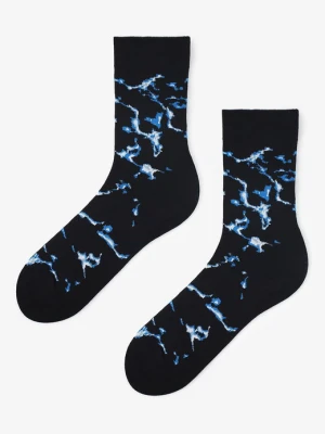 Skarpetki męskie bawełniane z błyskawicami Thunder 2 Marilyn