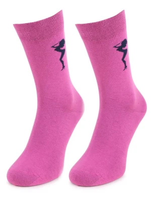 Skarpetki męskie różowe z motywem Mr. Marilyn