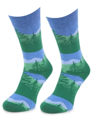 Skarpetki Męskie z Grafiką Lasu Forest Marilyn