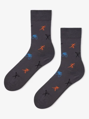 Skarpetki męskie z kolorowymi sportowcami Men Sport Marilyn