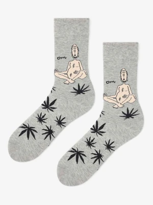 Skarpetki męskie z medytującym człowiekiem Men High Dude Marilyn