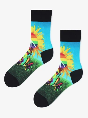 Skarpetki męskie z żabą Men Special Hippie Frog Marilyn