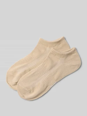 Skarpetki o długości do kostek w zestawie 2 szt. z prążkowanymi ściągaczami Snocks