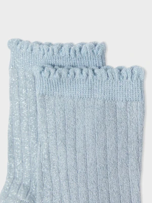 Skarpetki opalizujące z bawełną Etam