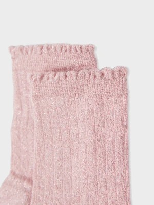 Skarpetki opalizujące z bawełną Etam