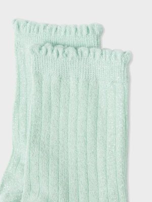 Skarpetki opalizujące z bawełną Etam