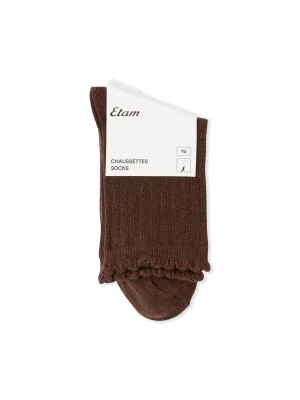 Skarpetki opalizujące z bawełną Etam