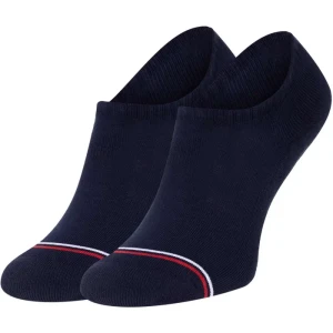 Zdjęcie produktu Skarpetki Stopki 2 pary TH Uni Tj Footie 2P Iconic Dark Navy 701228179 002 (TH1291-a) Tommy Hilfiger