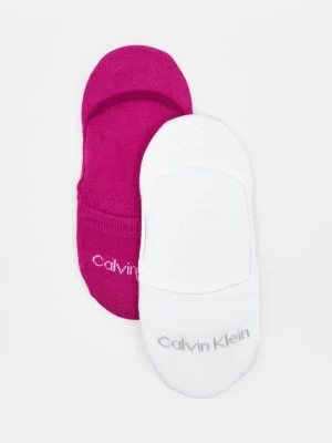 Skarpetki stopki Calvin Klein różowy