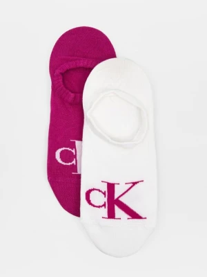 Skarpetki stopki Calvin Klein różowy