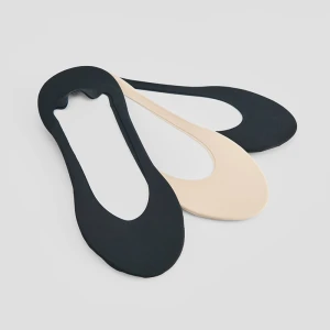 Skarpetki stopki-do balerin 3-pak czarne i beżowe House