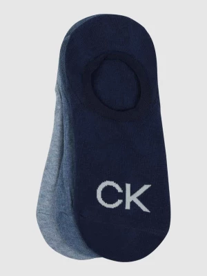 Skarpetki stopki niskie w zestawie 3 szt. CK Calvin Klein