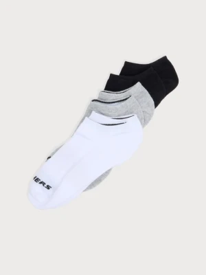 Skarpetki stopki Skechers różowy neon