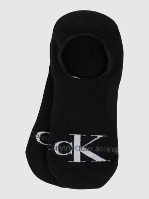 Skarpetki stopki wysokie z logo CK Calvin Klein