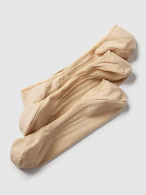 Skarpetki stopki z detalami z logo w zestawie 3 szt. Polo Ralph Lauren Underwear