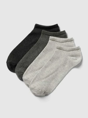Skarpetki stopki z dodatkiem streczu w zestawie 4 szt. s.Oliver RED LABEL