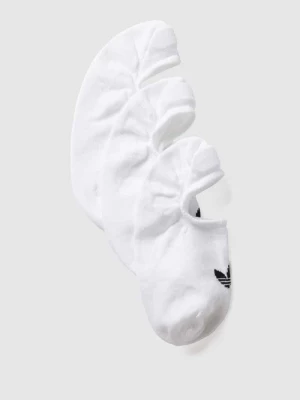 Skarpetki stopki z elastycznej mieszanki bawełny w zestawie 3 szt. adidas Originals