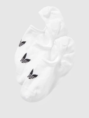Skarpetki stopki z elastycznej mieszanki bawełny w zestawie 3 szt. adidas Originals