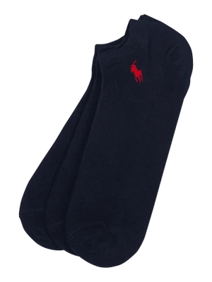 Skarpetki stopki z elastycznej mieszanki bawełny w zestawie 3 szt. Polo Ralph Lauren Underwear