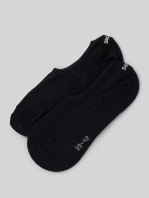 Skarpetki stopki z nadrukiem z logo w zestawie 2 szt. Snocks