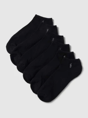 Skarpetki stopki z wyhaftowanym logo w zestawie 6 szt. Polo Ralph Lauren Underwear