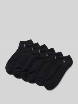 Skarpetki stopki z wyhaftowanym logo w zestawie 6 szt. Polo Ralph Lauren Underwear