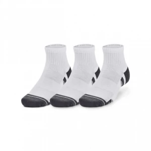 Skarpetki treningowe uniseks (3-pack) Under Armour UA Performance Cotton 3p Qtr - białe