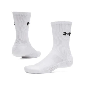 Skarpetki treningowe uniseks (3-pack) Under Armour UA Performance Cotton - białe