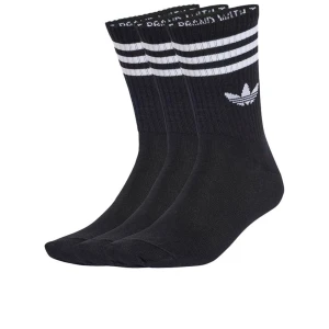 Skarpetki unisex adidas Originals 3-Stripies Crew 3 Pairs JV7402 - czarne