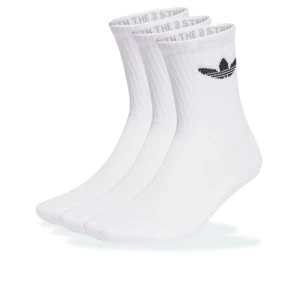 Skarpetki unisex adidas Originals Trefoil Cushion Crew Socks 3 Pairs IJ5616 - białe
