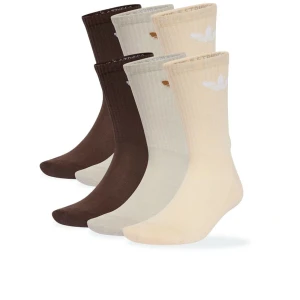 Skarpetki unisex adidas Originals Trefoil Cushion Crew Socks 6 Pairs IX5274 - multikolor