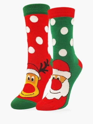 Skarpetki unisex w świątecznym wydaniu - Christmas Team MARILYN