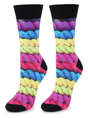 Skarpetki Uniwersalne Special Sznury z Nadrukiem 3d Marilyn