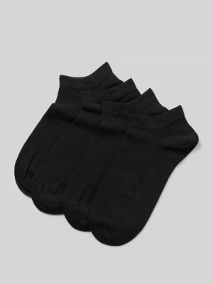 Skarpetki w kroju slim fit z mieszanki wiskozy w zestawie 4 szt. Christian Berg Men